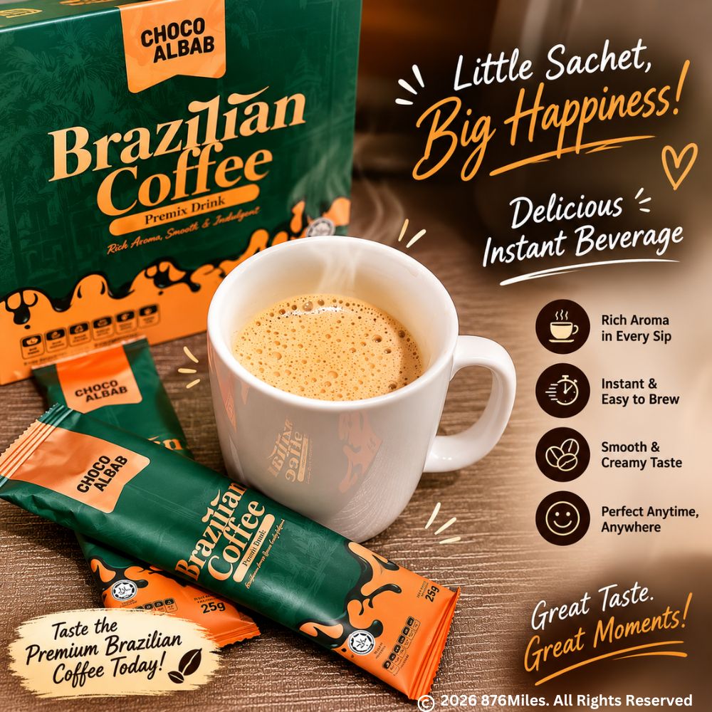 Choco Albab Brazilian coffee